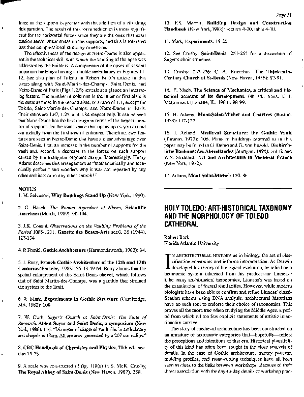 (PDF) Holy Toledo Arthistorical Taxonomy and the Morphology of Toledo