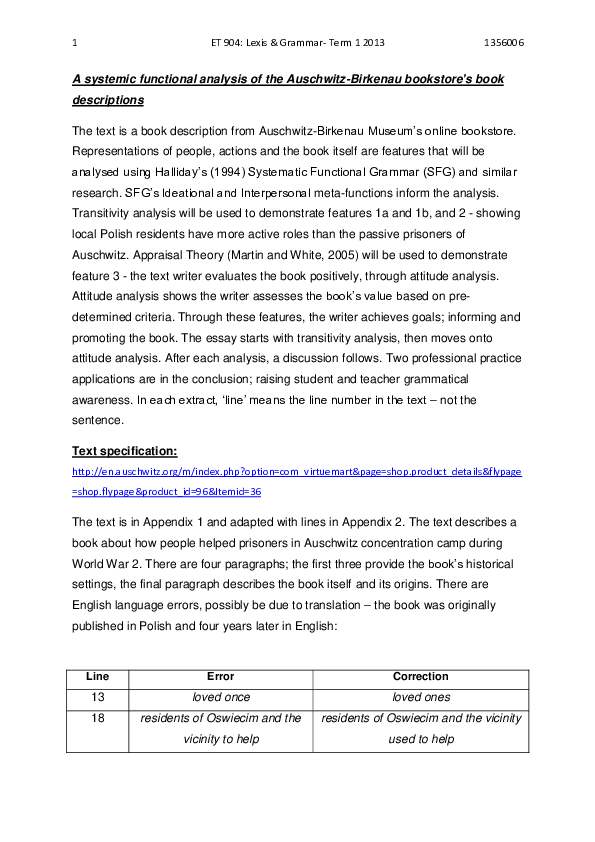 (DOC) A systemic functional analysis of the