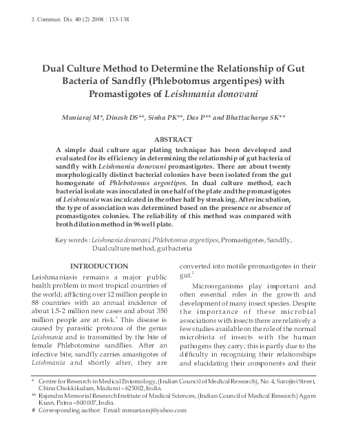 (PDF) 9 Dual culture Method Mayilsamy Muniaraj Academia.edu
