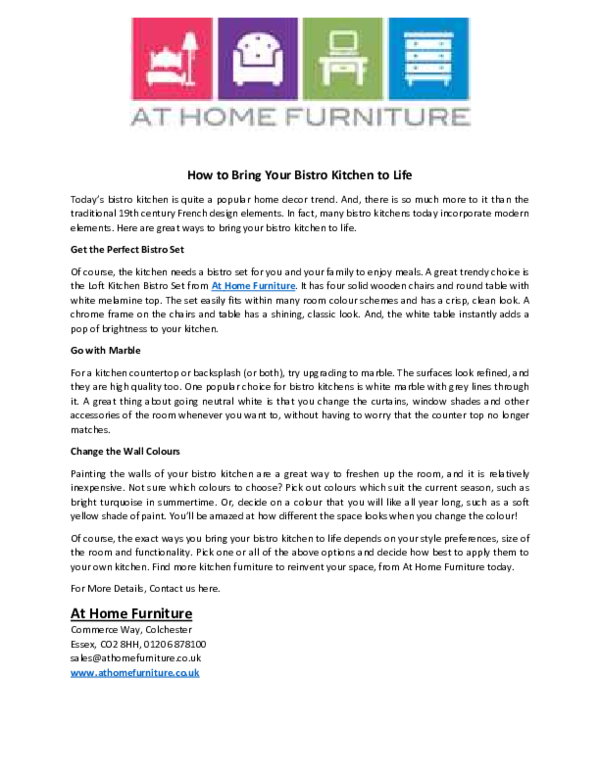 (PDF) At Home Furniture Allen Shaw Academia.edu