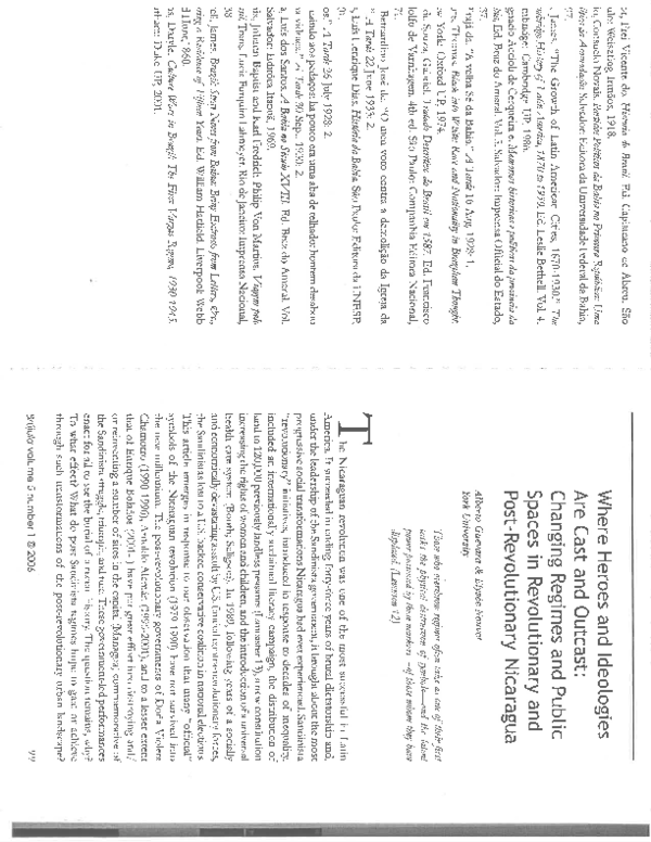 Pdf Where Heroes And Ideologies Are Cast And Outcast Changing Regimes And Public Spaces In Revolutionary And Post Revolutionary Nicaragua Elysee Nouvet Academia Edu