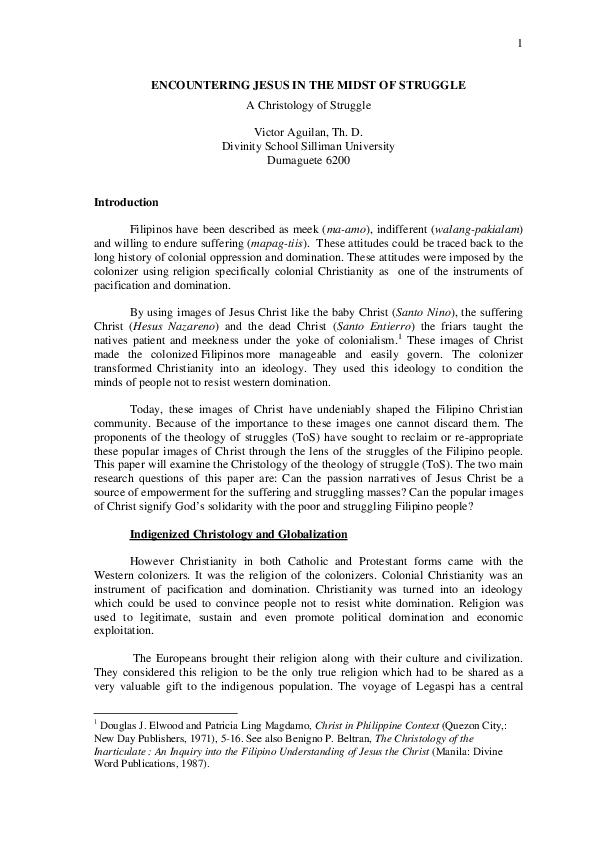 Christology essay thesis image