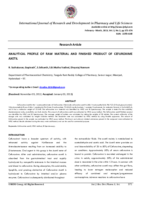 Cefuroxime axetil essay 08 picture