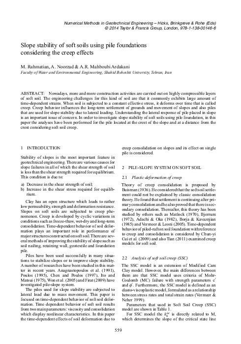 Soil creep example ireland image