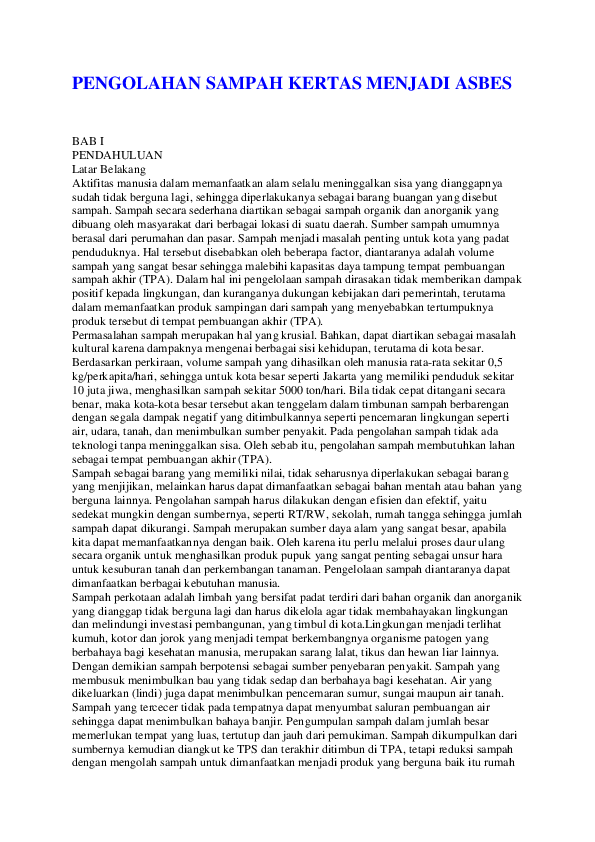 Essay pengolahan sampah 04 picture