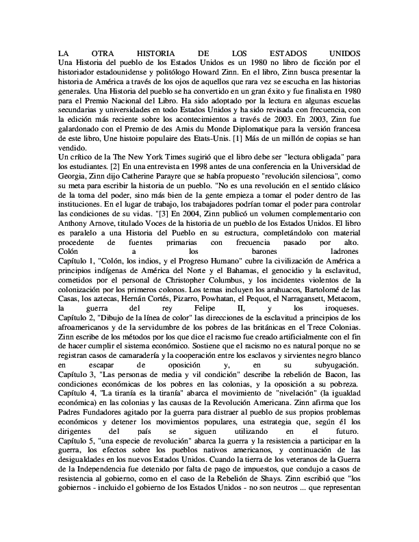 (DOC) LA OTRA HISTORIA DE LOS ESTADOS UNIDOS