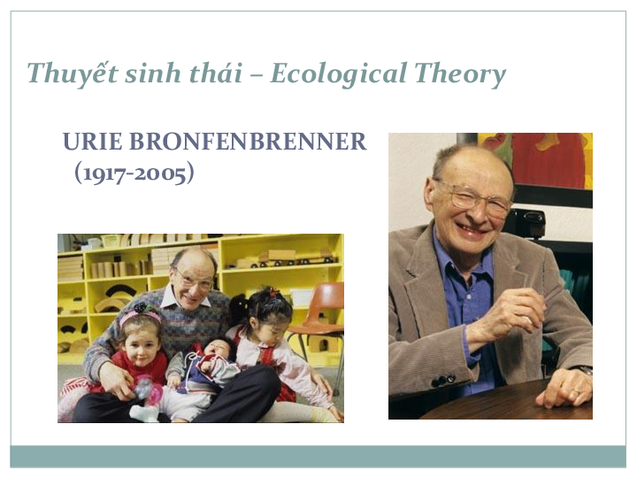 First page of “Thuyết Sinh Thái”