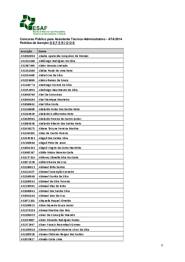 PDF) Concurso Público para Assistente Técnico-Administrativo -ATA ...