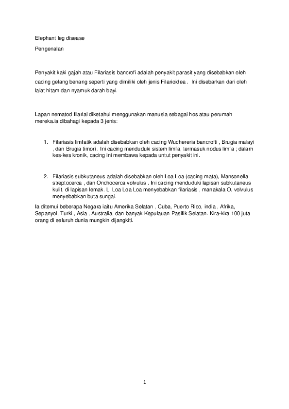 loa loa adalah