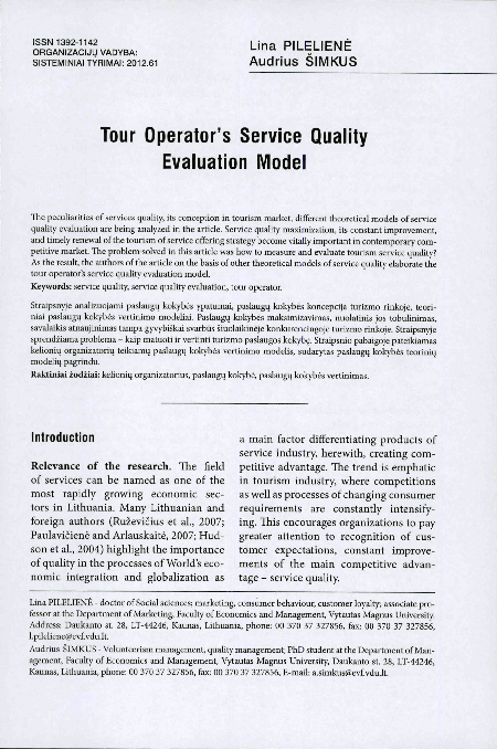 Tour operator essay 06 picture
