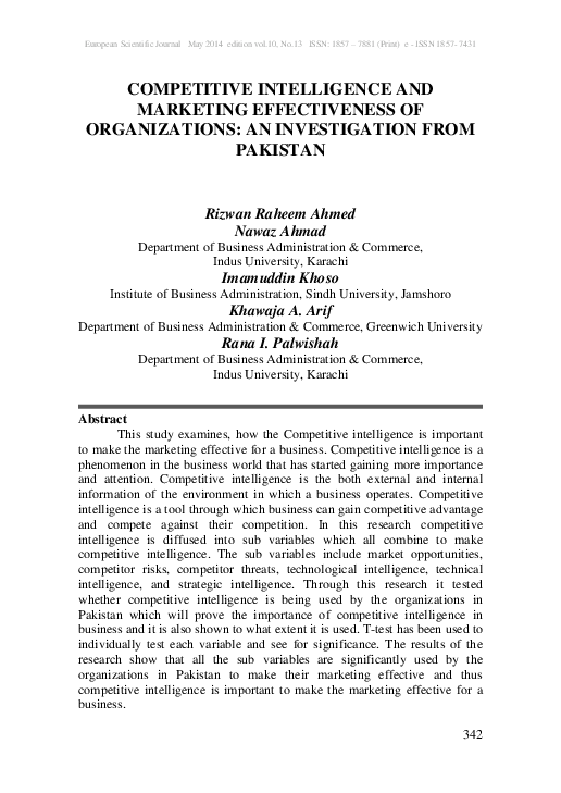 Competitive intelligence policy image