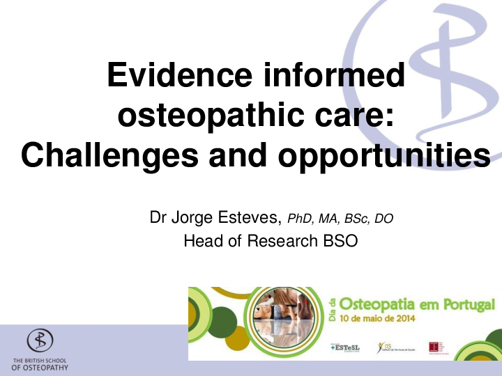 Osteopathic journals image