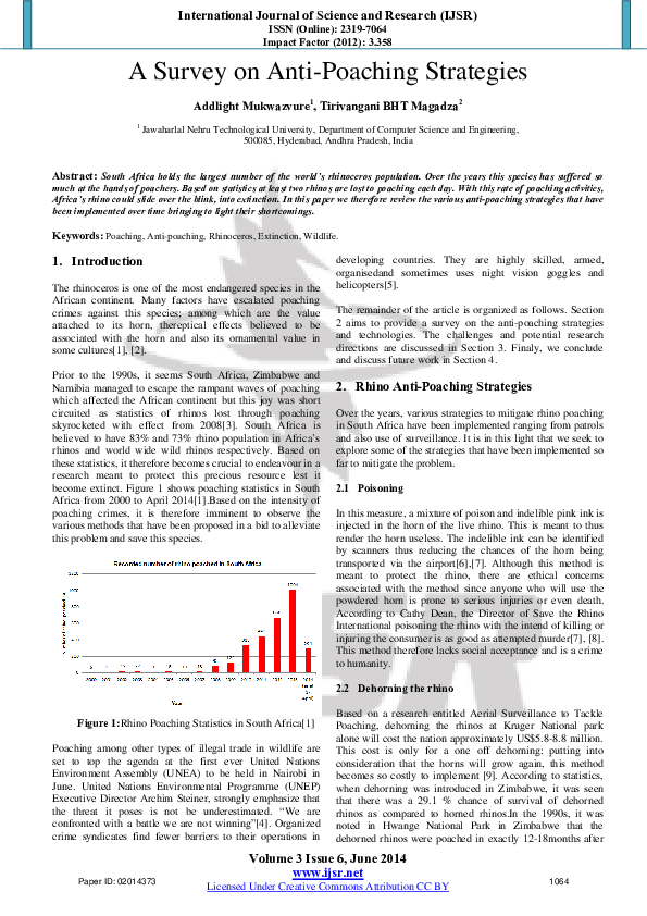 Poaching ppt picture
