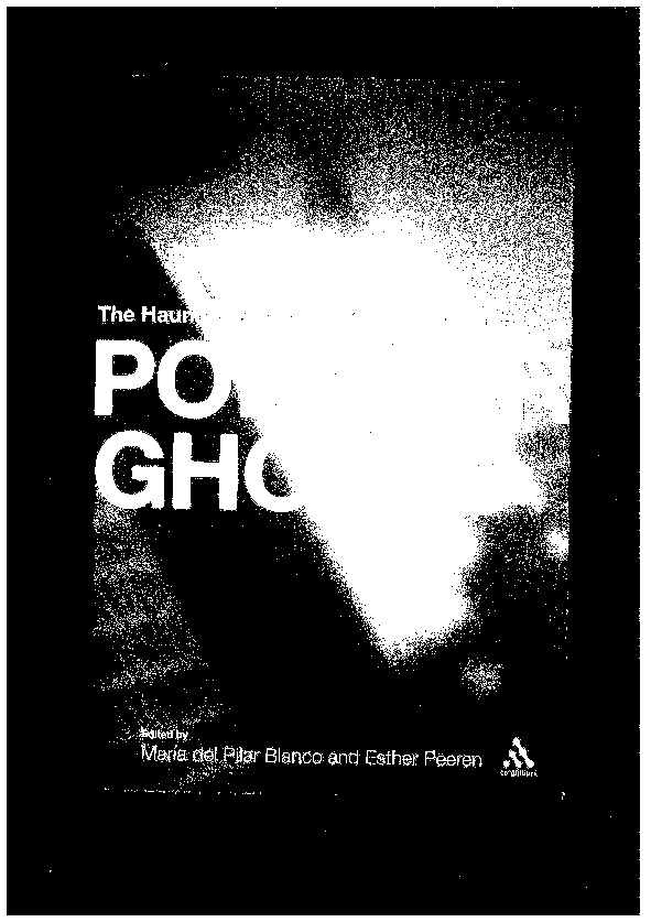 Popular Ghosts: The Haunted Spaces of Everyday Culture