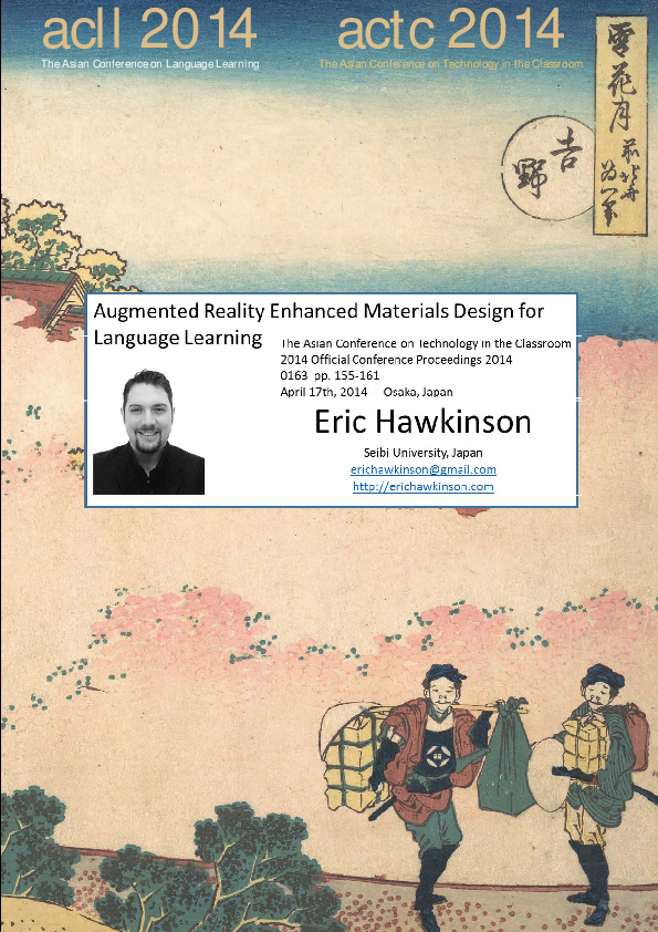 Pdf Augmented Reality Enhanced Materials Design For Language Learning