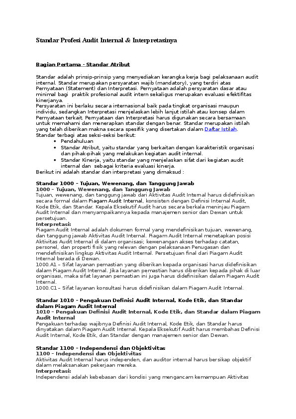 Doc Standar Profesi Audit Internal Interpretasinya