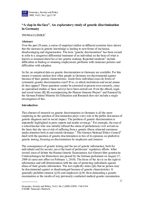 Genetic discrimination lawsuits picture