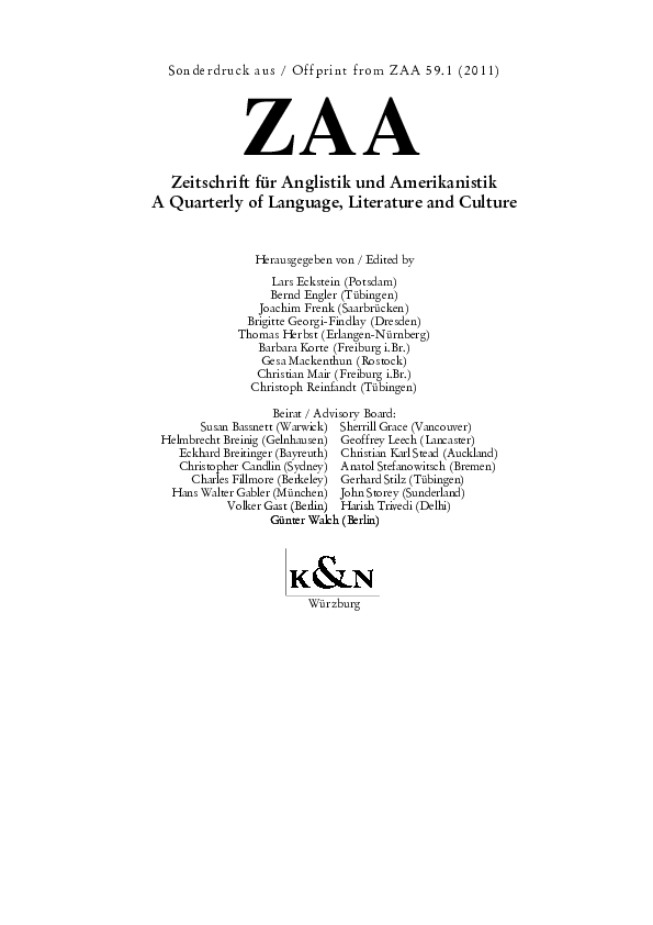 (PDF) Introduction: Comic Studies and Literary Studies