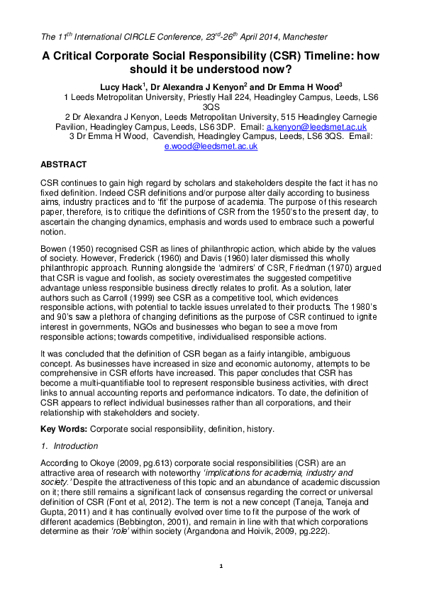 Csr thesis abstract picture
