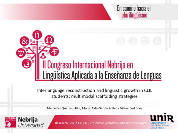 Pdf Interlanguage Reconstruction And Linguistic Growth In Clil Pdf Interlanguage Reconstruction And Linguistic Growth In Clil