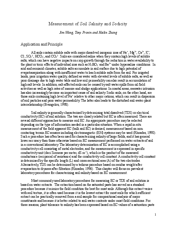 Reclamation of saline soil ppt picture