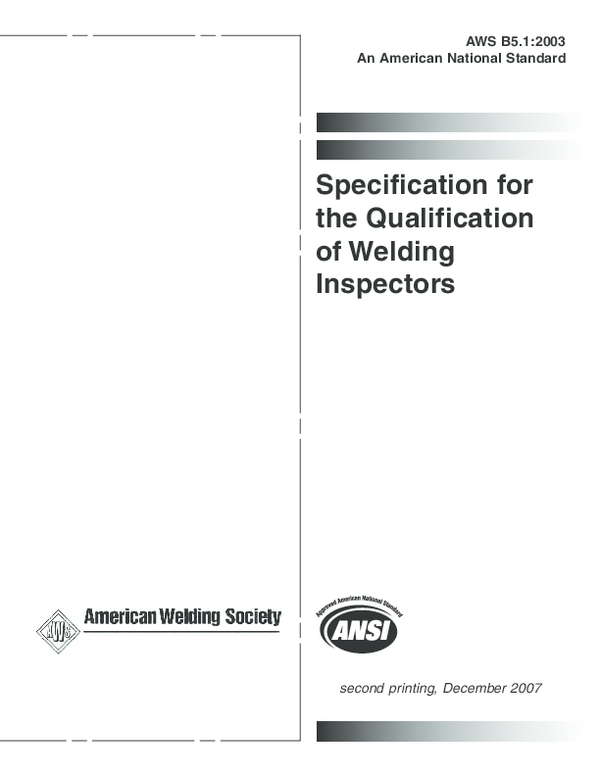 (PDF) Especificacion para calificar como CWI