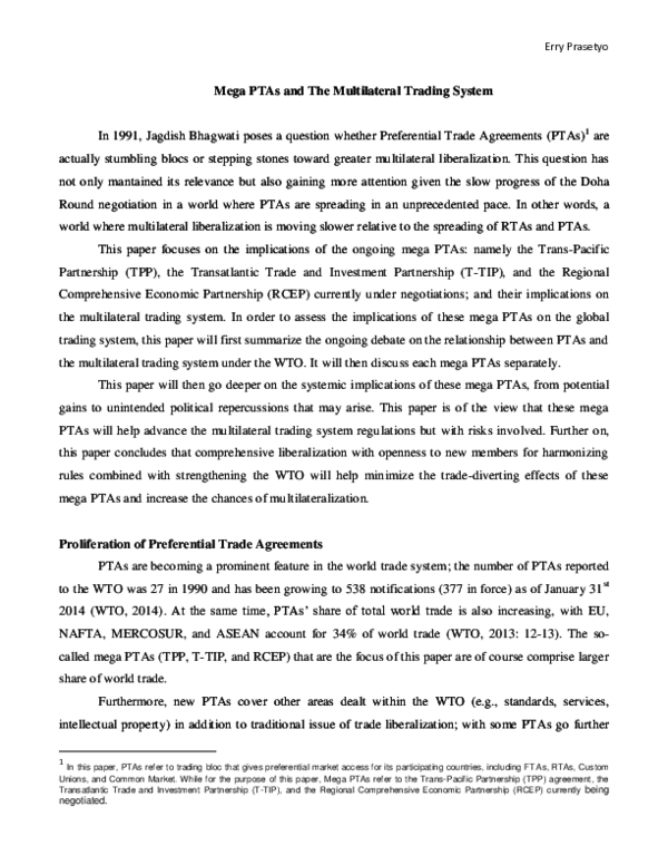 Multilateral trade agreements definition picture
