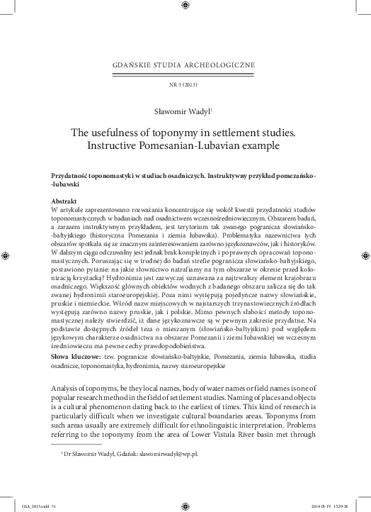 Toponym examples human geography picture