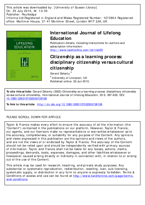 Cultural citizenship thesis 07 image