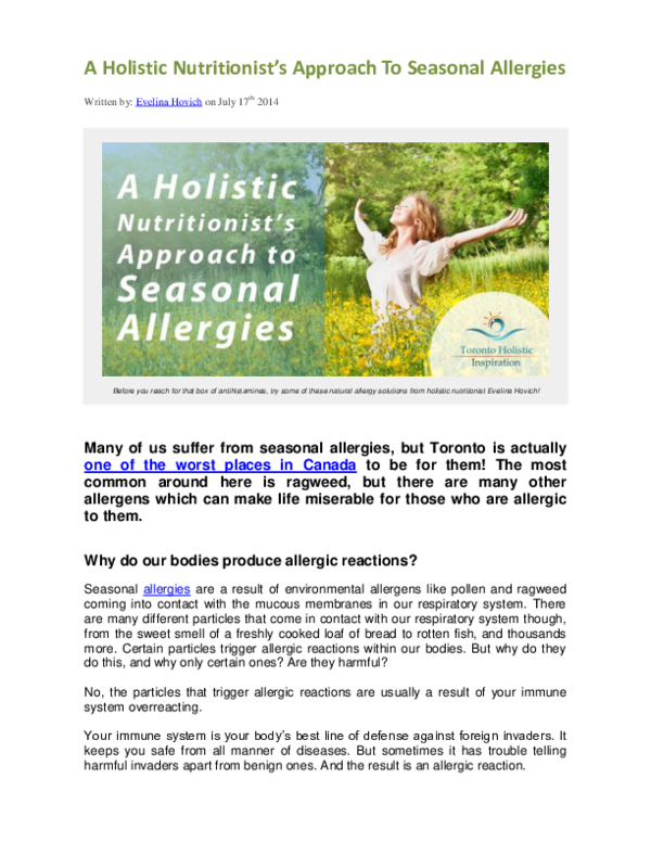 Pollen allergy symptoms sore throat picture