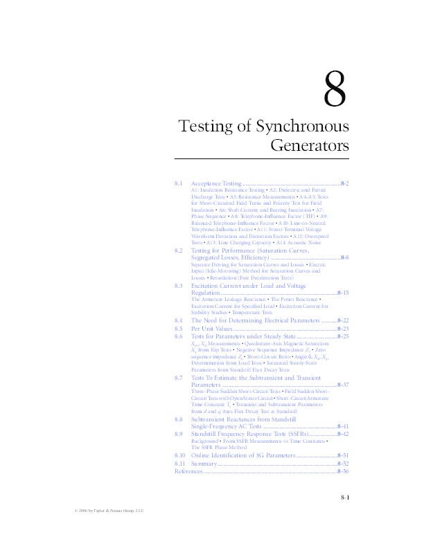 Synchronous generator introduction image