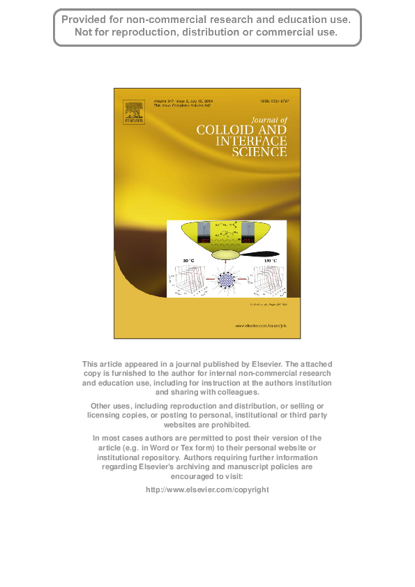 (PDF) Studies of triton X165 βcyclodextrin interactions using both