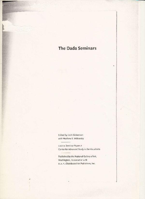 (PDF) "Raoul Hausmann's Optophone : Universal Language and the Intermedia", in L. Dickerman and ...