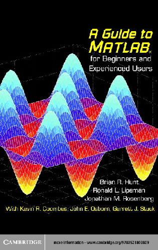 (PDF) A Guide to MATLAB