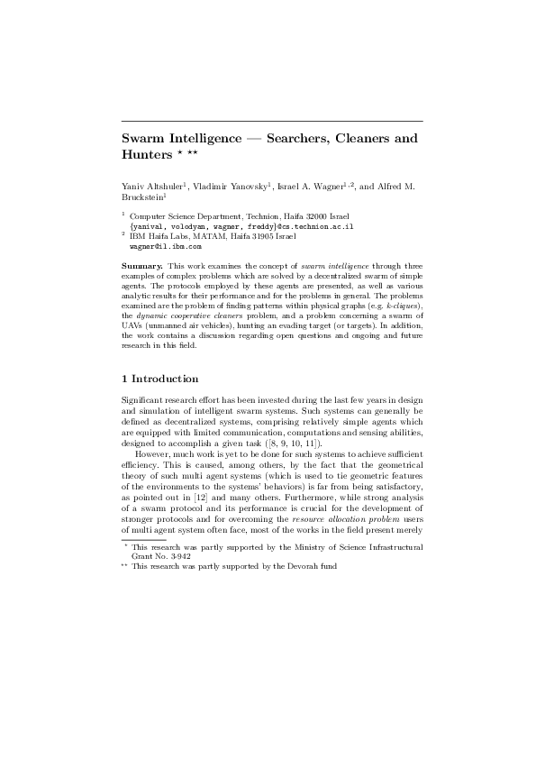 Swarm intelligence use cases image