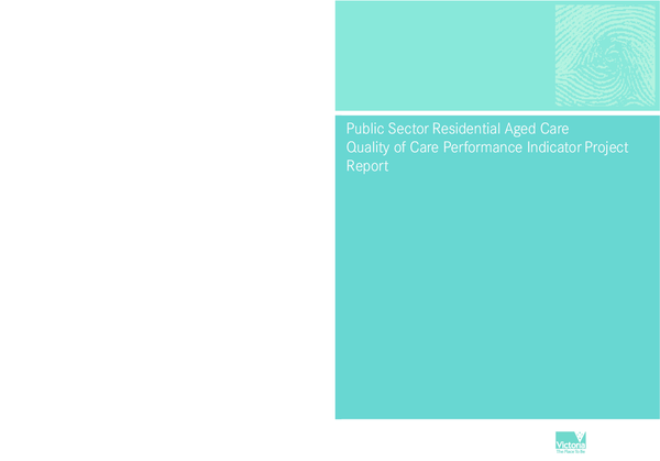 (PDF) Public Sector Residential Aged Care Quality of Care Performance ...