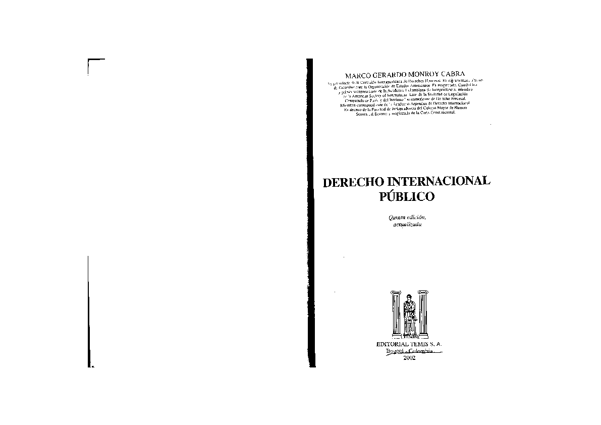 (PDF) MARCO GERARDO MONROY CABRA DERECHO INTERNACIONAL PÚBLICO