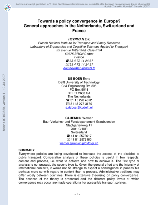 Policy convergence examples picture