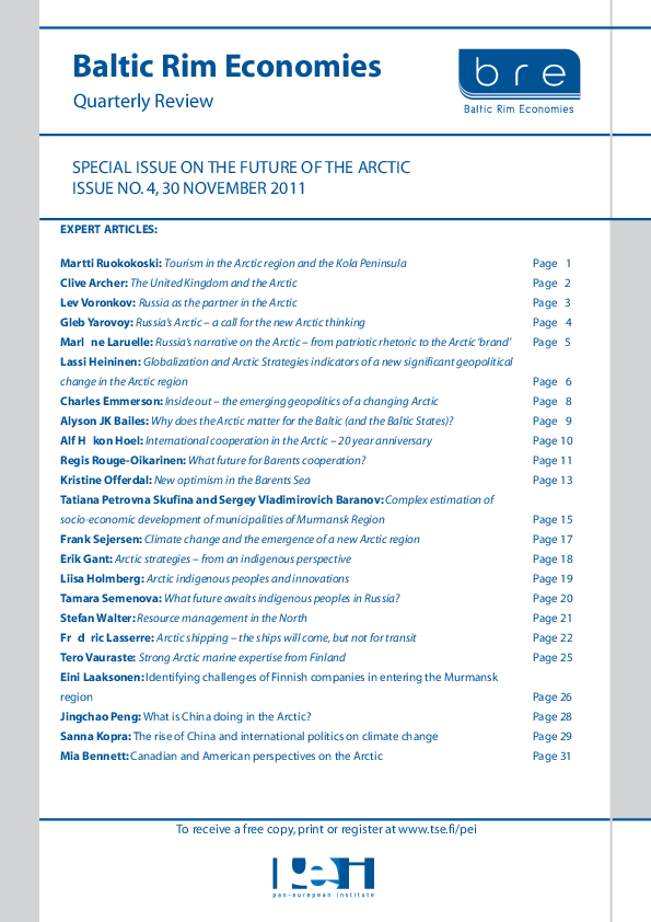 (PDF) “Russia’s narrative on the Arctic from Patriotic Rhetoric to the