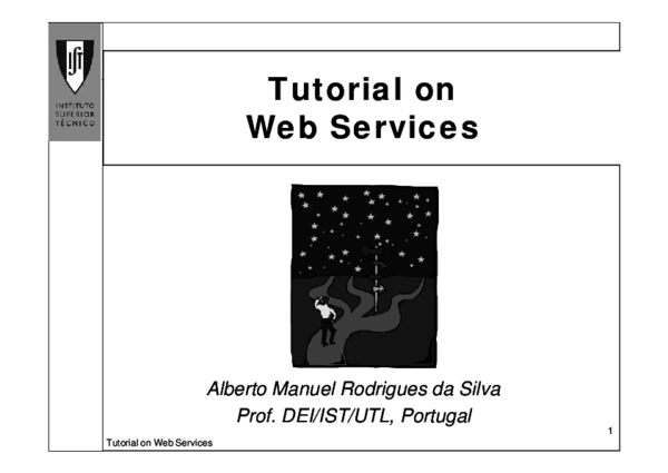 (PDF) Tutorial on Web Services 1 Tutorial on Web Services Contents