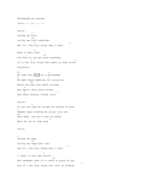 (DOC) Photograph ed sheeran ingrid dwi ananda Academia.edu