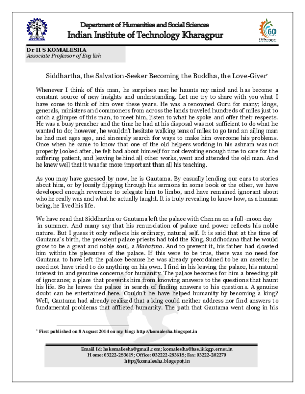 Siddhartha essays love 08 picture