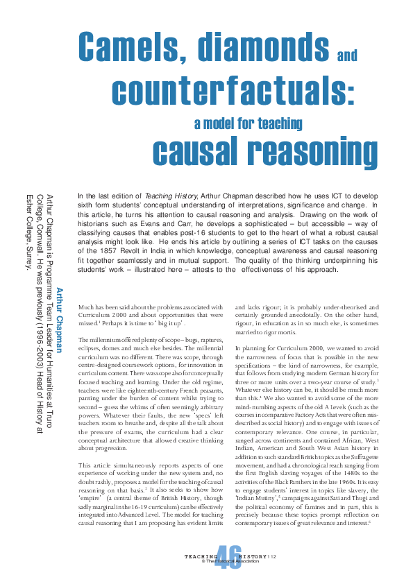 What is counterfactual thinking image