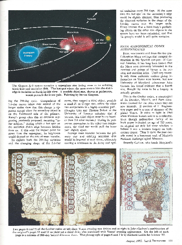 (PDF) GROLIER CODEX NEWS - Sky & Telescope Magazine: 