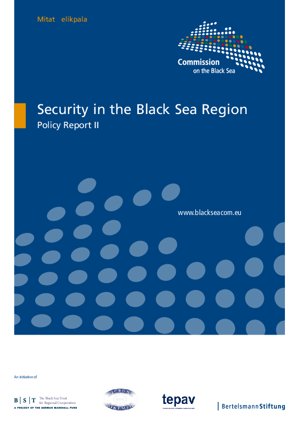 (PDF) Security In the Black Sea Region