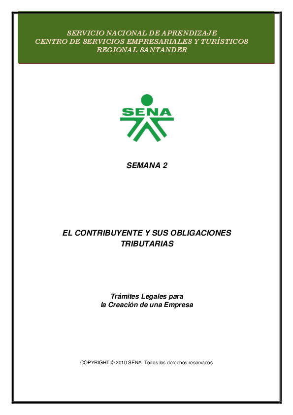 (PDF) EL CONTRIBUYENTE Y SUS OBLIGACIONES TRIBUTARIAS