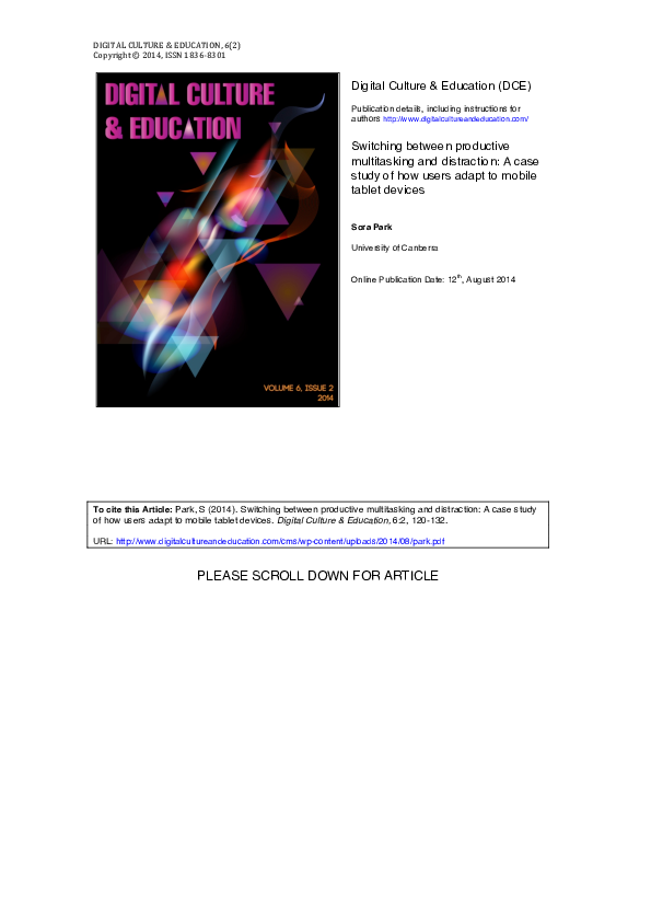 Multitasking research image