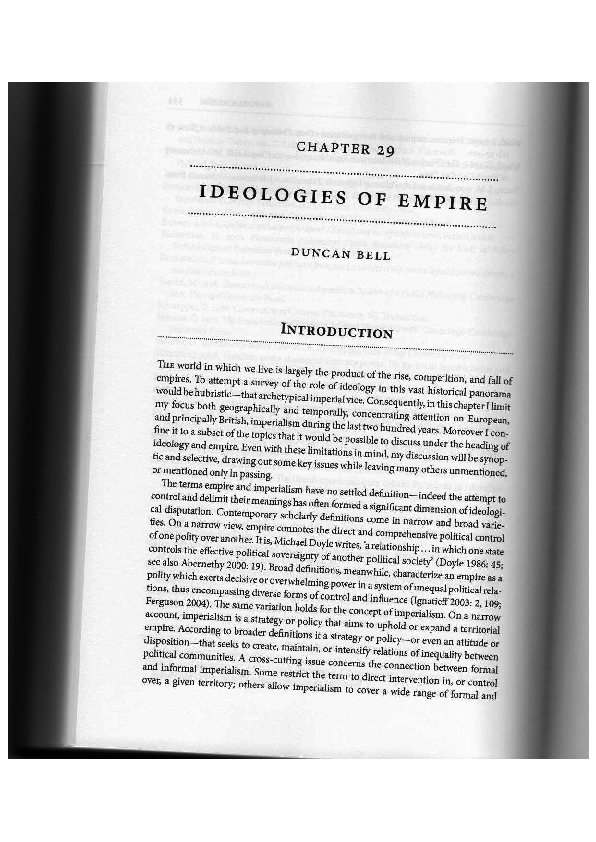 (PDF) "Ideologies of Empire" in Michael Freeden, Lyman Tower Sargent & Marc Stears (eds.), The