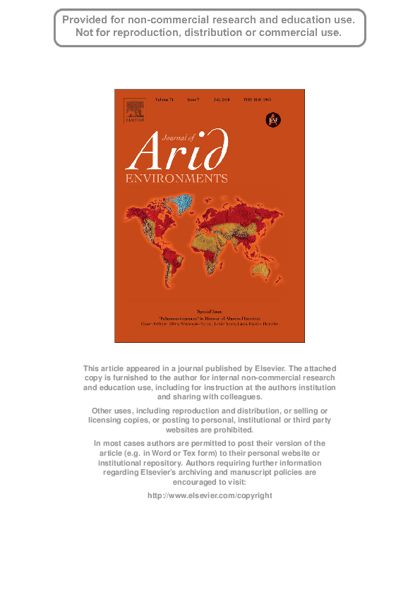 Holocene mammals of Libya: A biogeographical, historical and archaeozoological approach