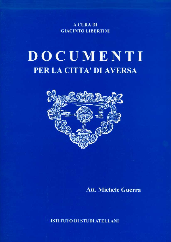 Pdf Documenti Per La Città Di Aversa Michele Guerra A
